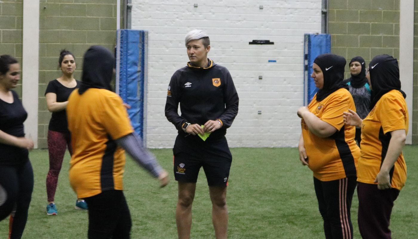 Kayleigh Jackson, Tigers Trust, Hull City, Premier League Kicks