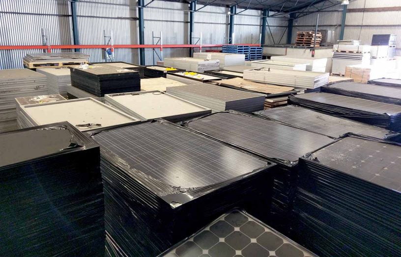 PV recycling – Where do all the panels go?