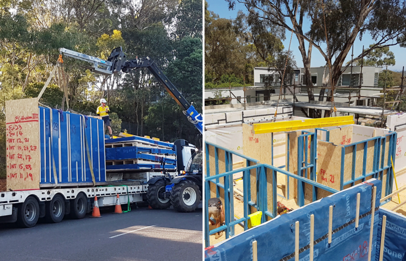 From conception to execution: the evolution of a development by Melbourne prefab company CarbonLite, which uses their proprietary structural insulated paneling system to allow for rapid, straightforward construction.